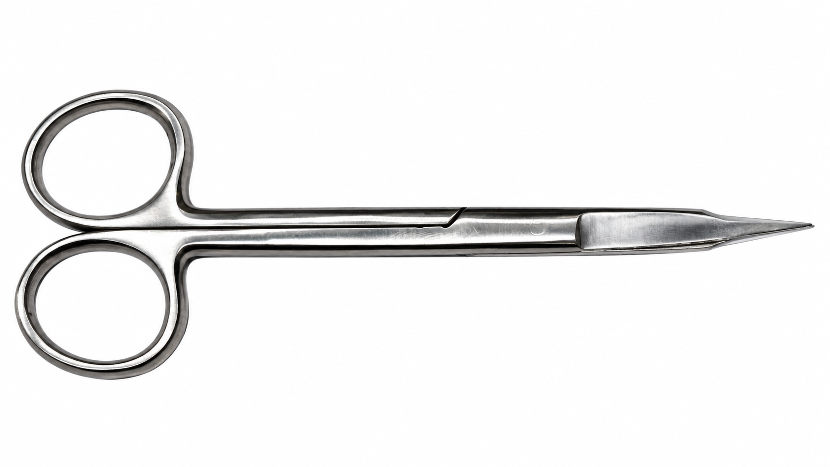 Gold Man Fox Scissor Curved — picture 1